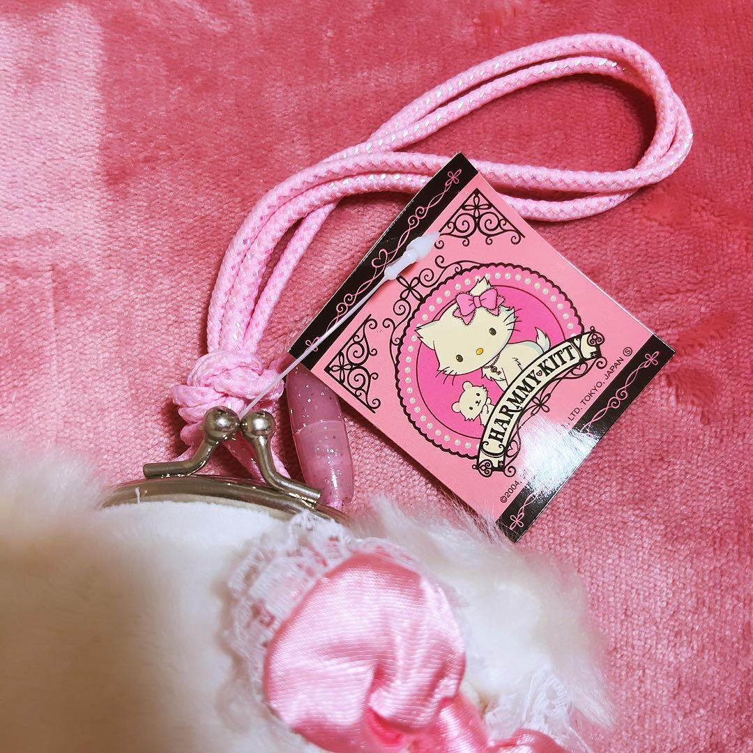 希少激レア　チャーミーキティ　がまぐちマスコットパース　2005 サンリオ