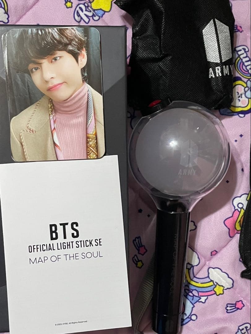 BTS公式ペンライト　アミボム　バージョン2、4セット