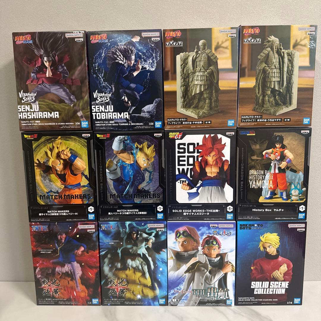 プライズフィギュア 12体