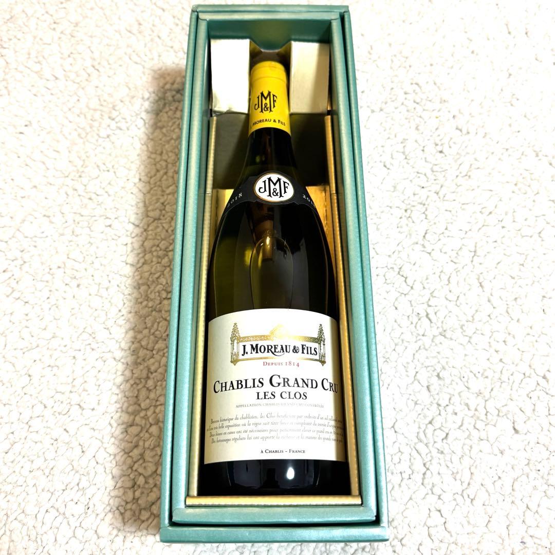【特級畑】シャブリ グランクリュ レ・クロ 2018 J.MOREAU 正規品