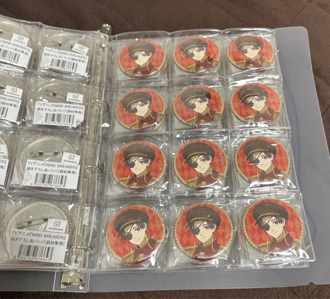 WIND BREAKER 蘇枋隼飛 缶バッジまとめ売り80点 おまけあり