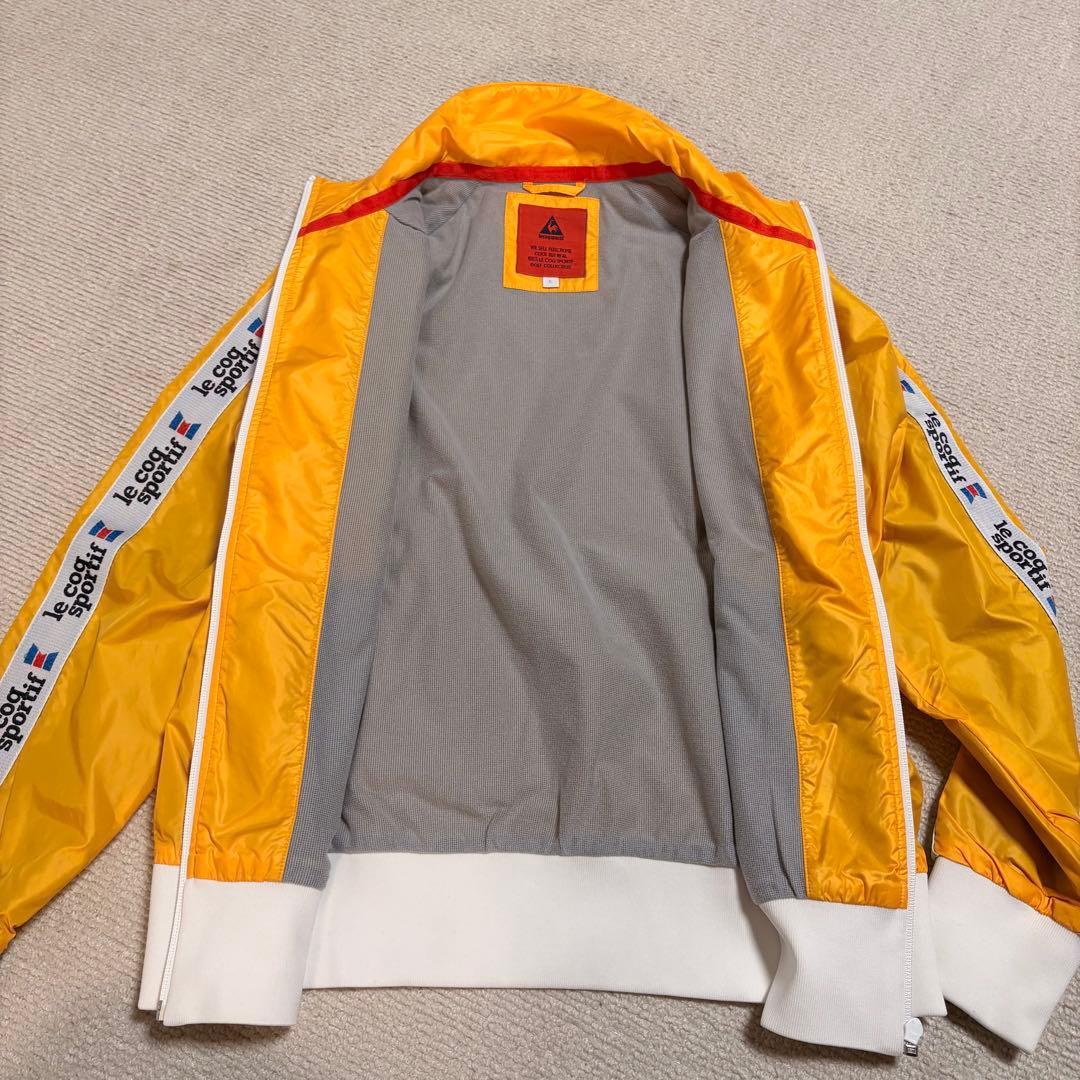 le coq sportif ルコックイエロー ジップアップジャケットレディース