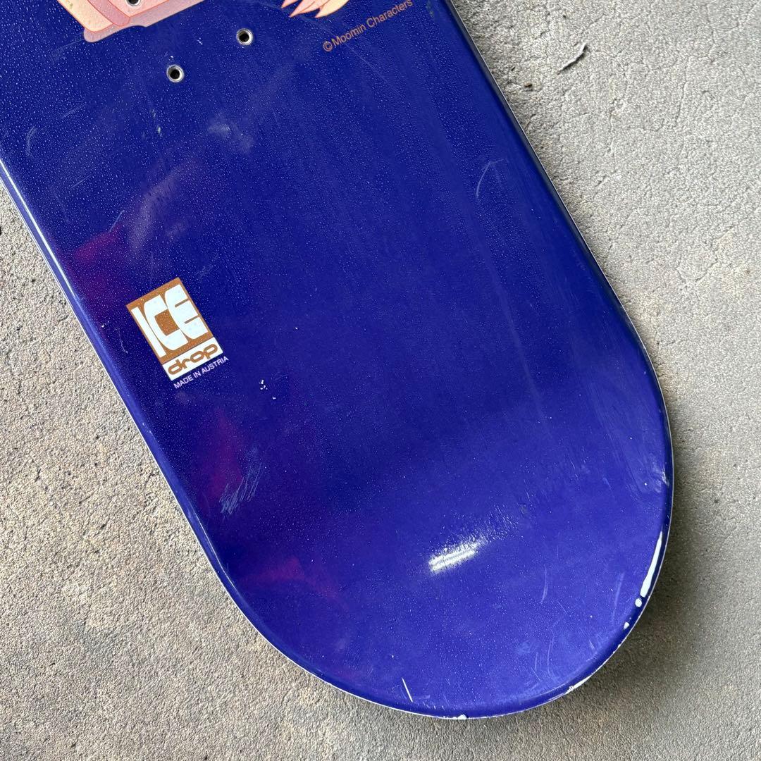 ICE DROP ムーミン スノーボード 140cm アイスドロップ板スナフキン