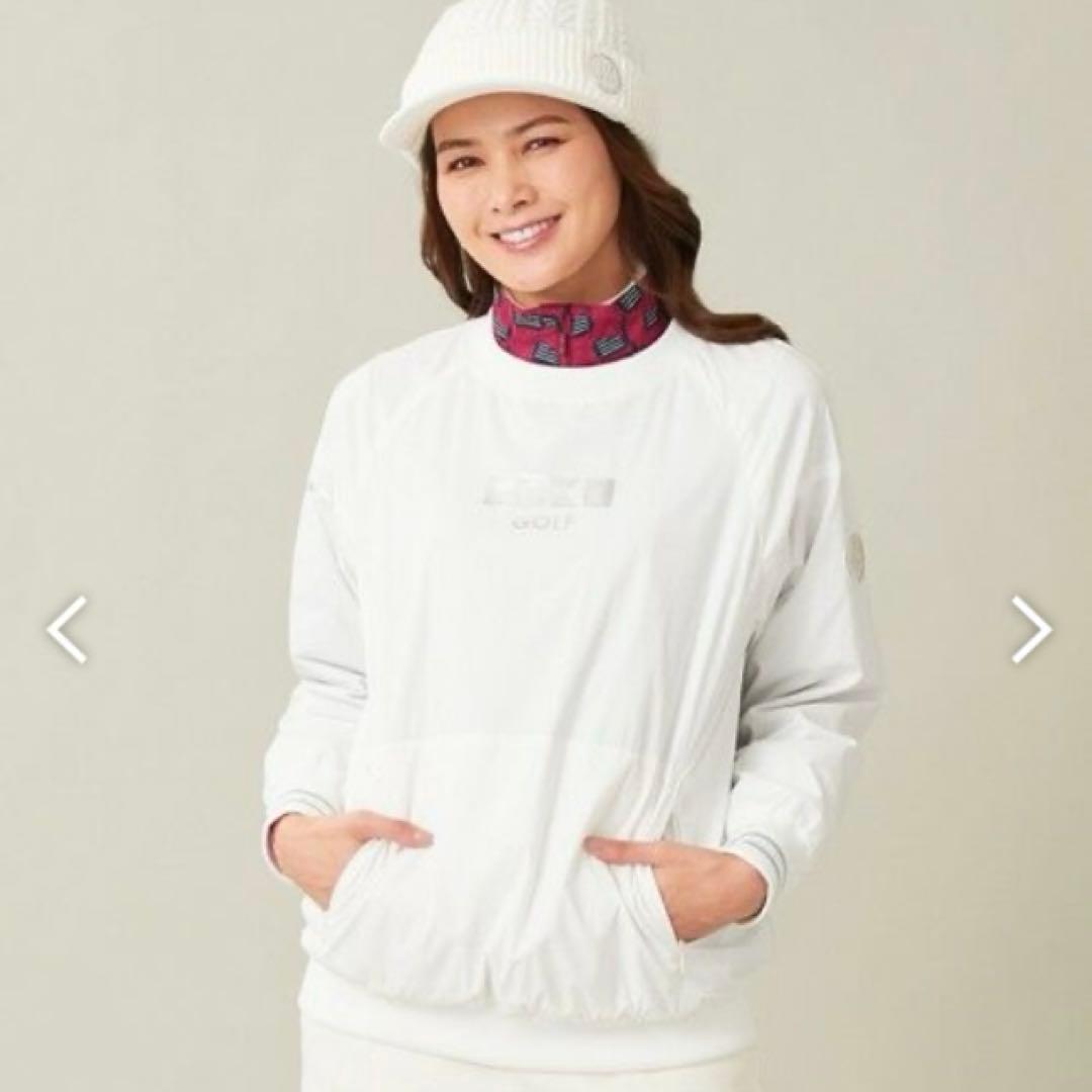 美品 23区GOLF 高機能 【撥水/防風/ストレッチ】ツイン スニードジャック