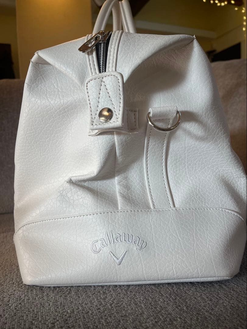 Callaway キャロウェイ ゴルフバッグ ボストンバッグ ホワイト 白