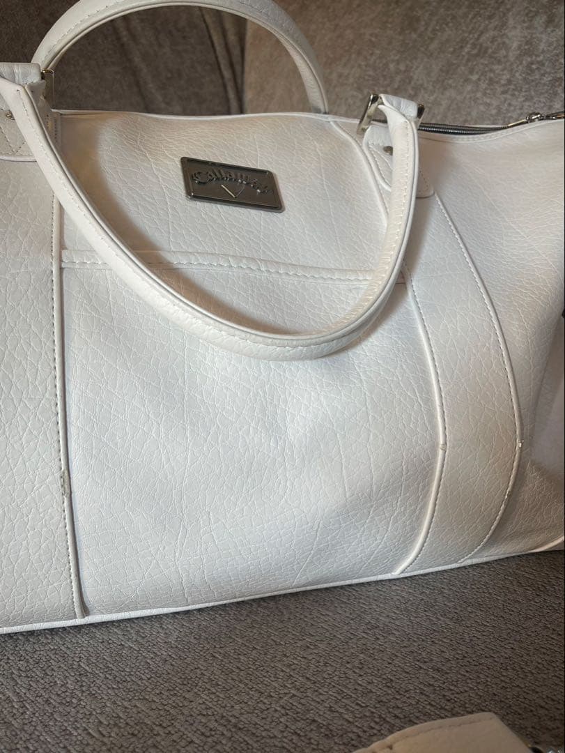 Callaway キャロウェイ ゴルフバッグ ボストンバッグ ホワイト 白