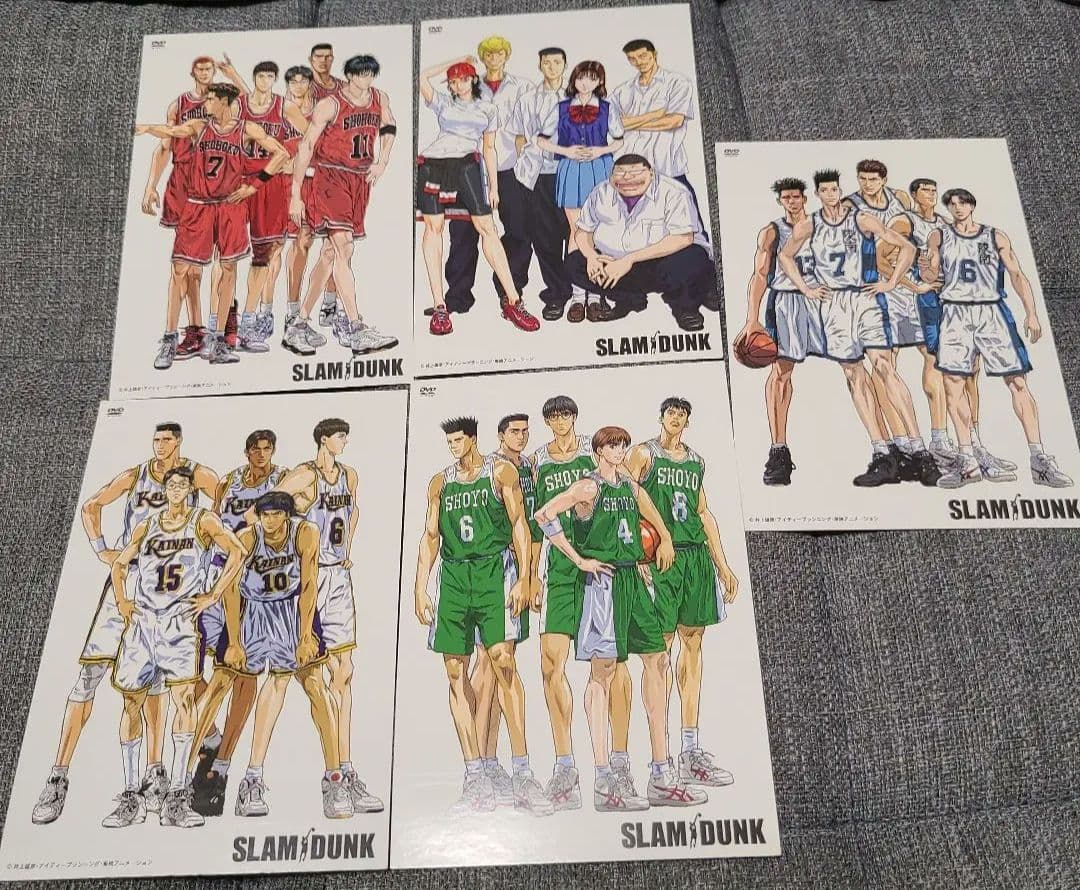 レア！希少【スラムダンク　ポストカード5枚】