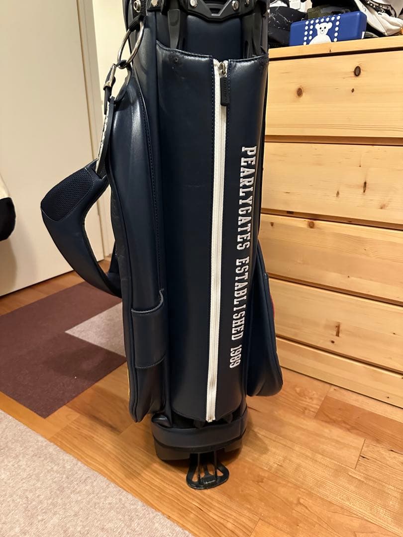 PEARL GATES ネイビー キャディバッグ