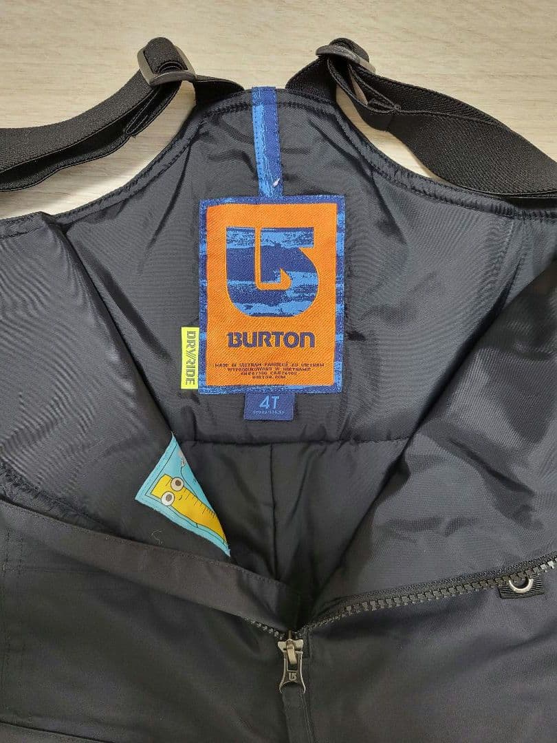 バートン キッズ スノージャケット・ビブパンツ 4T(100～110相当) 雪遊