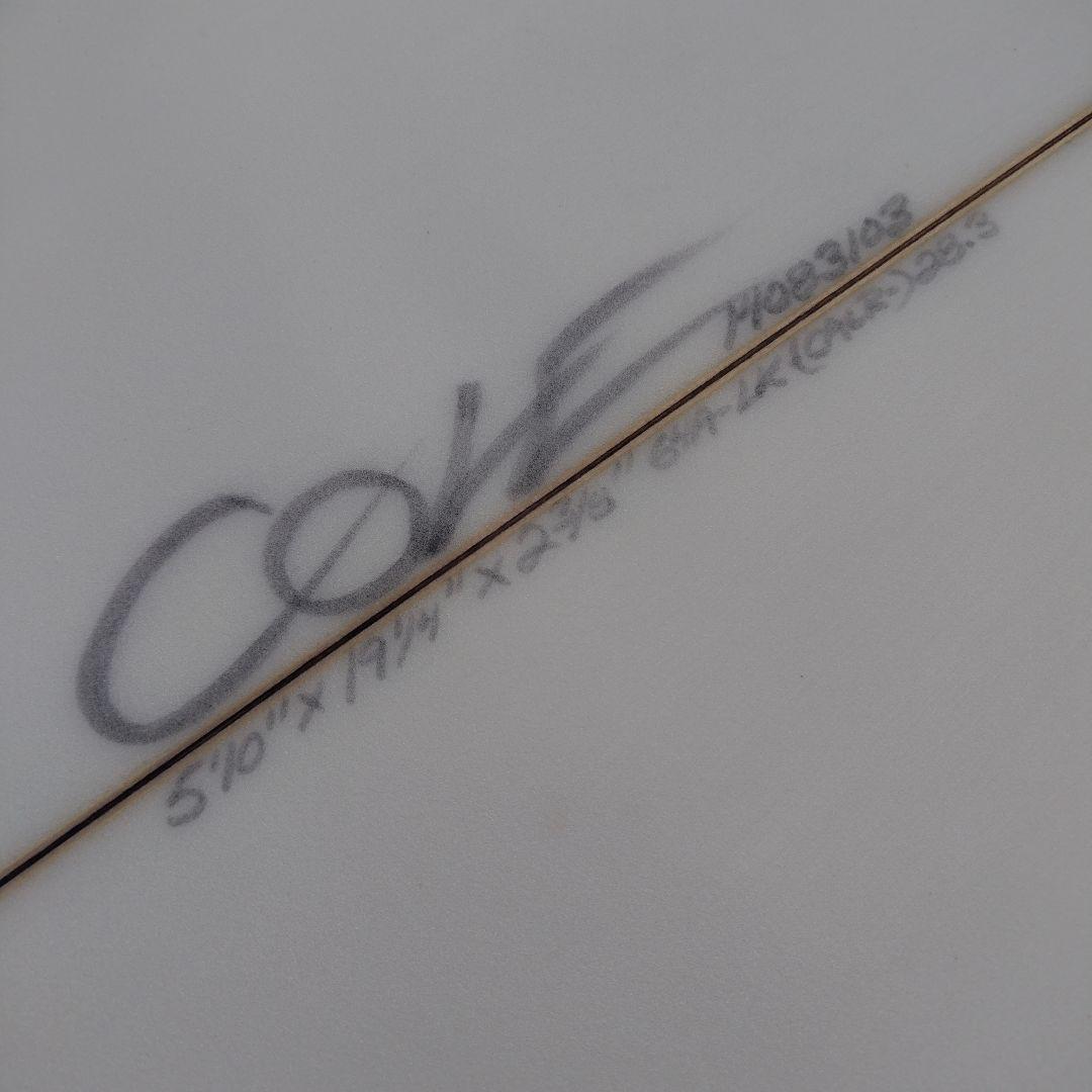 cole コール　ライトニングキッカー　サーフボード　5‘10