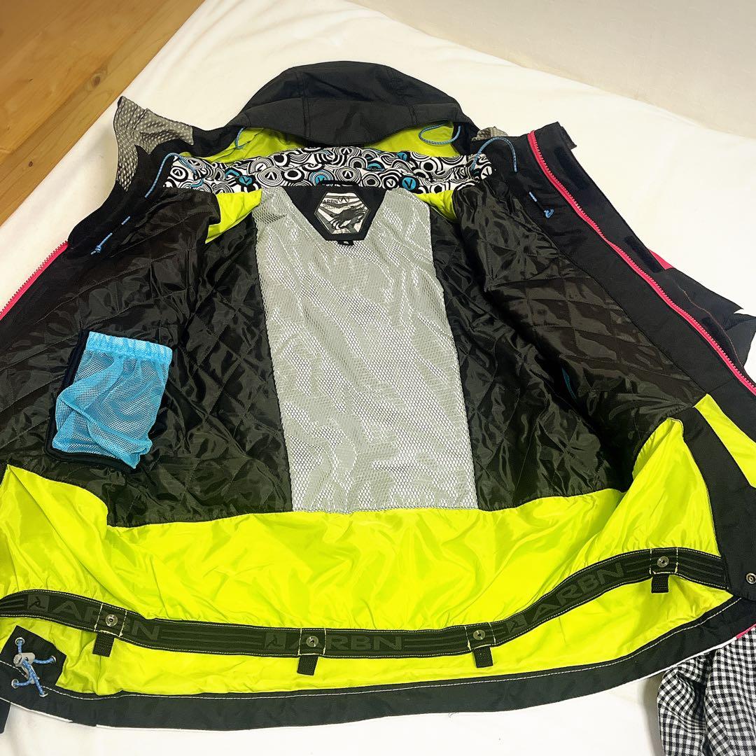 ROXY 限定品含　カラフル スノーボードウェアセット　レディースMサイズ相当