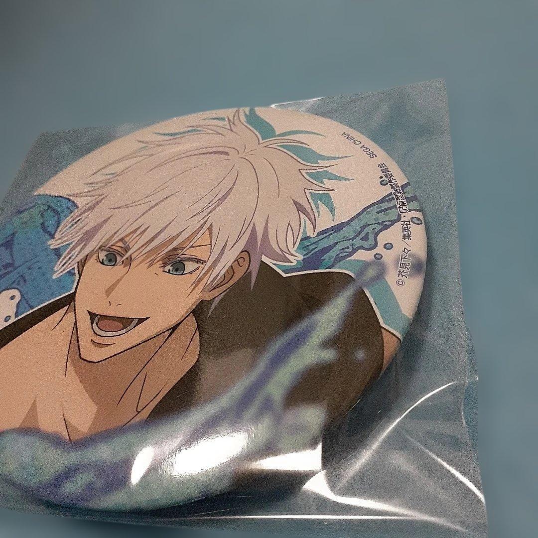 呪術廻戦セガラッキーくじ SPLASHBATTLE 希少 五条悟 缶バッジ1点