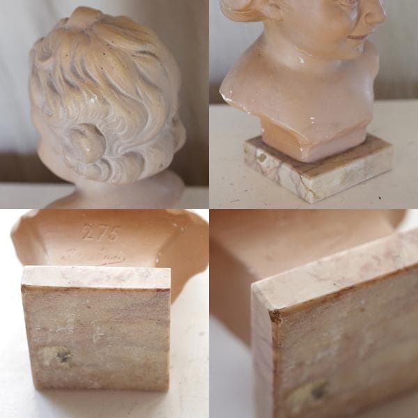 アンティーク　少女像