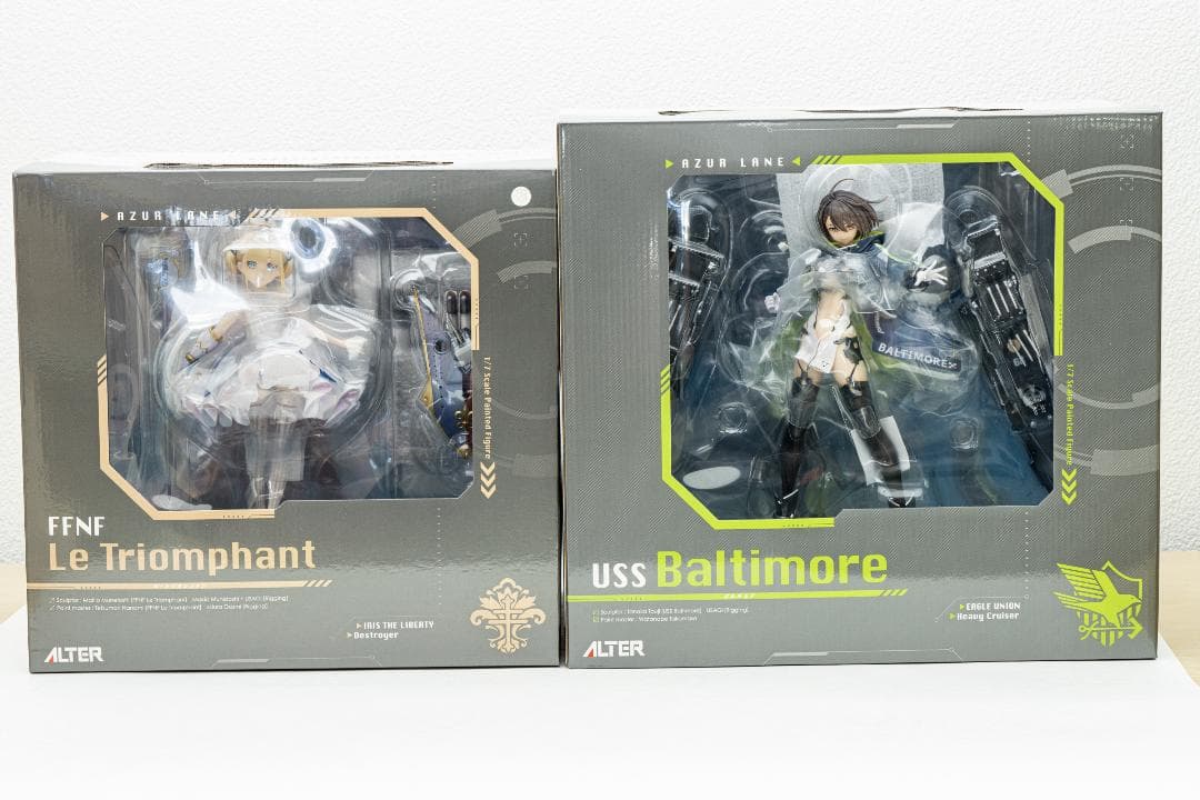 アルター ボルチモア＆ル・トリオンファン　重装ver アズールレーン　新品未開封