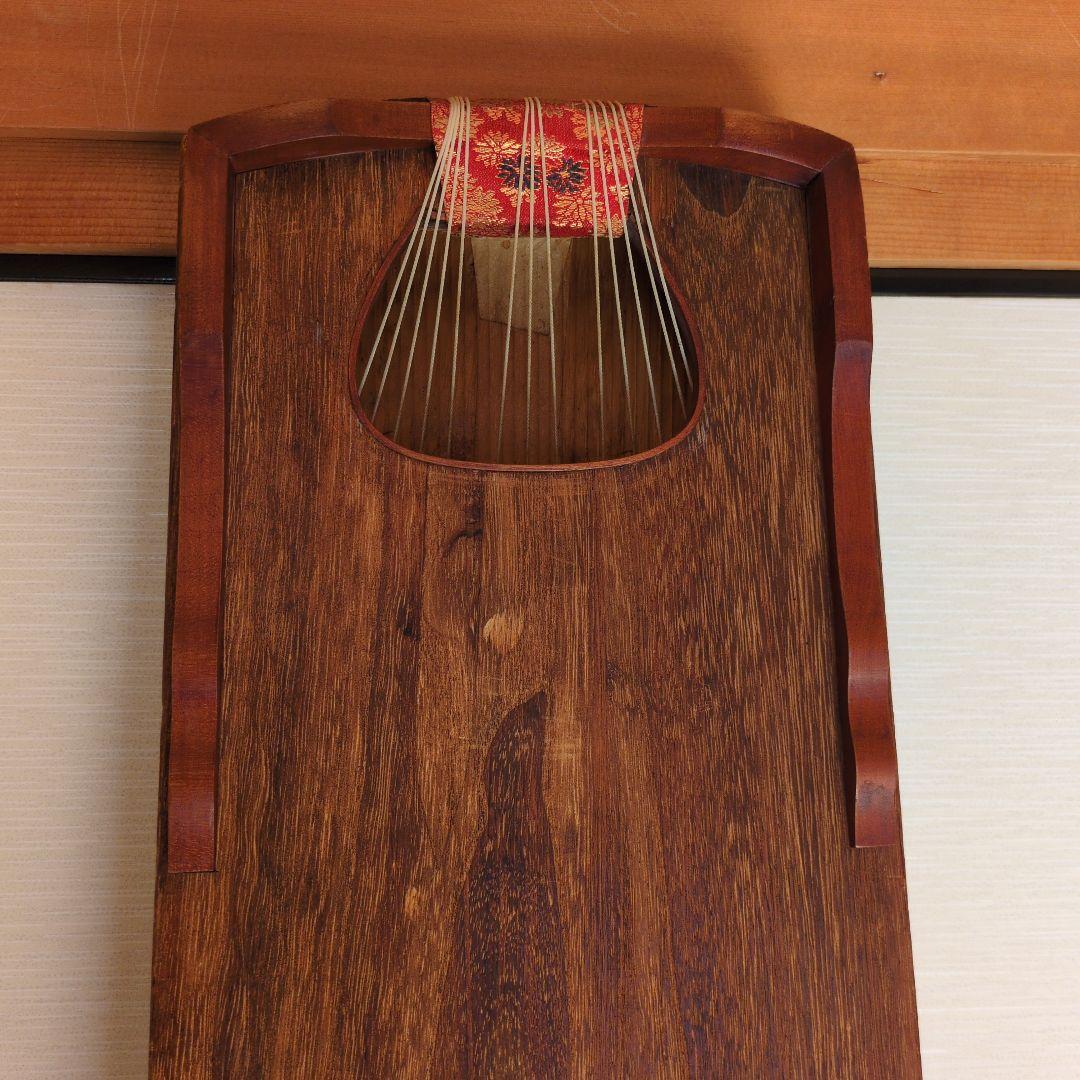 ①最終値下げ 超特価セール★生田流 師範代使用品★十三絃 お琴 箏 琴 和楽器