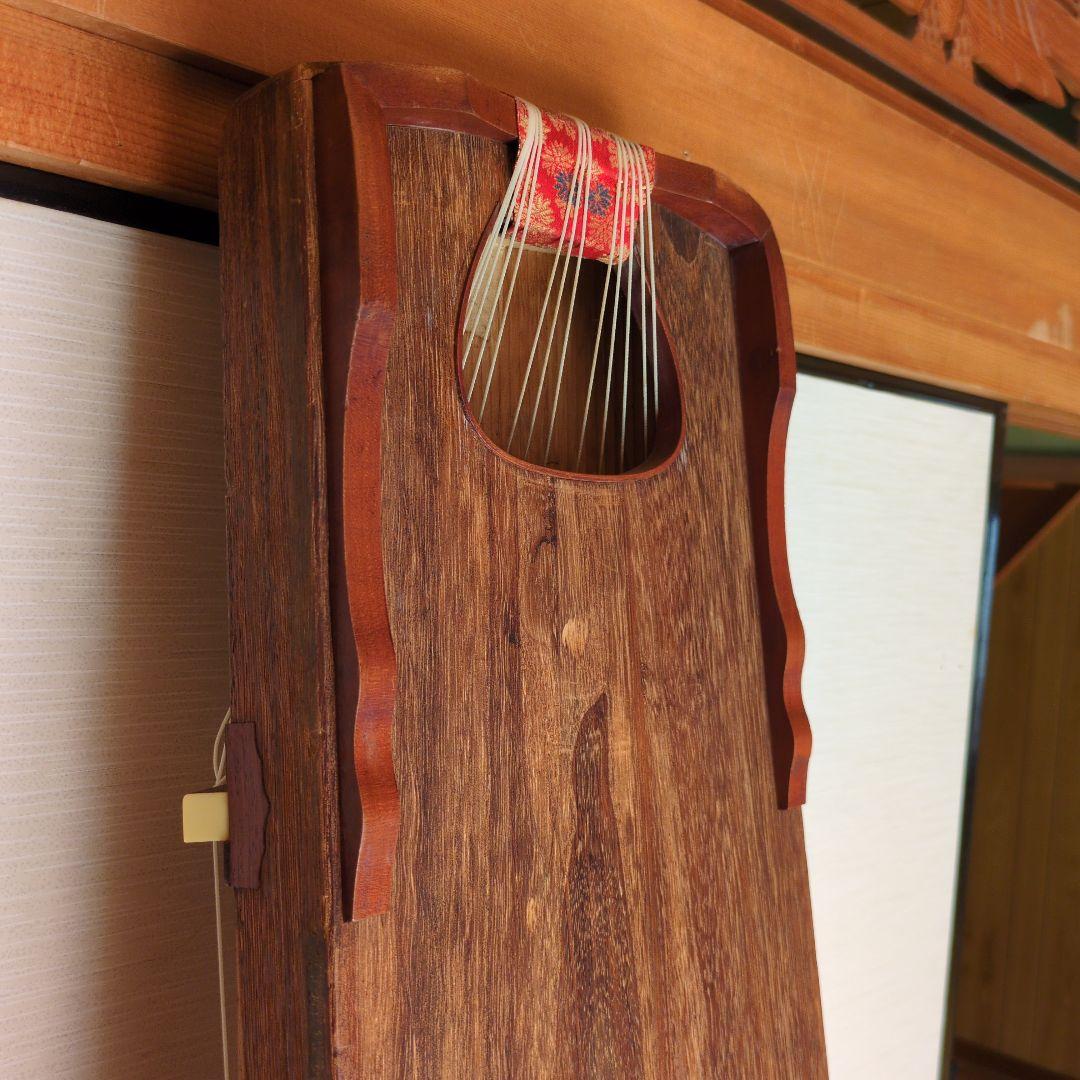 ①最終値下げ 超特価セール★生田流 師範代使用品★十三絃 お琴 箏 琴 和楽器