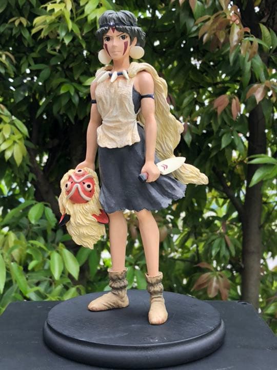 美品‼️ ジブリ　コミニカ　もののけ姫　サン　限定フィギュア