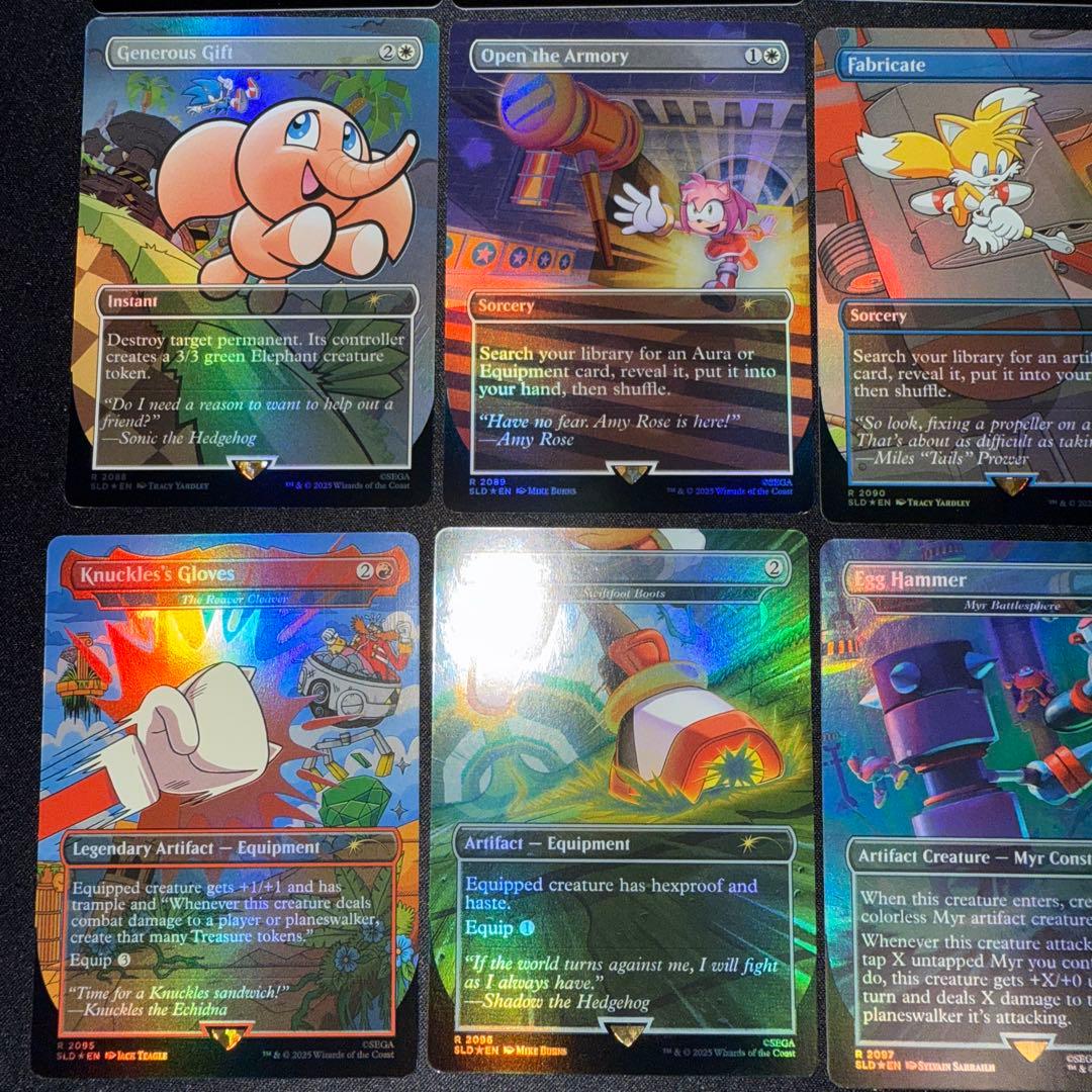 secret lair sonic foil まとめ