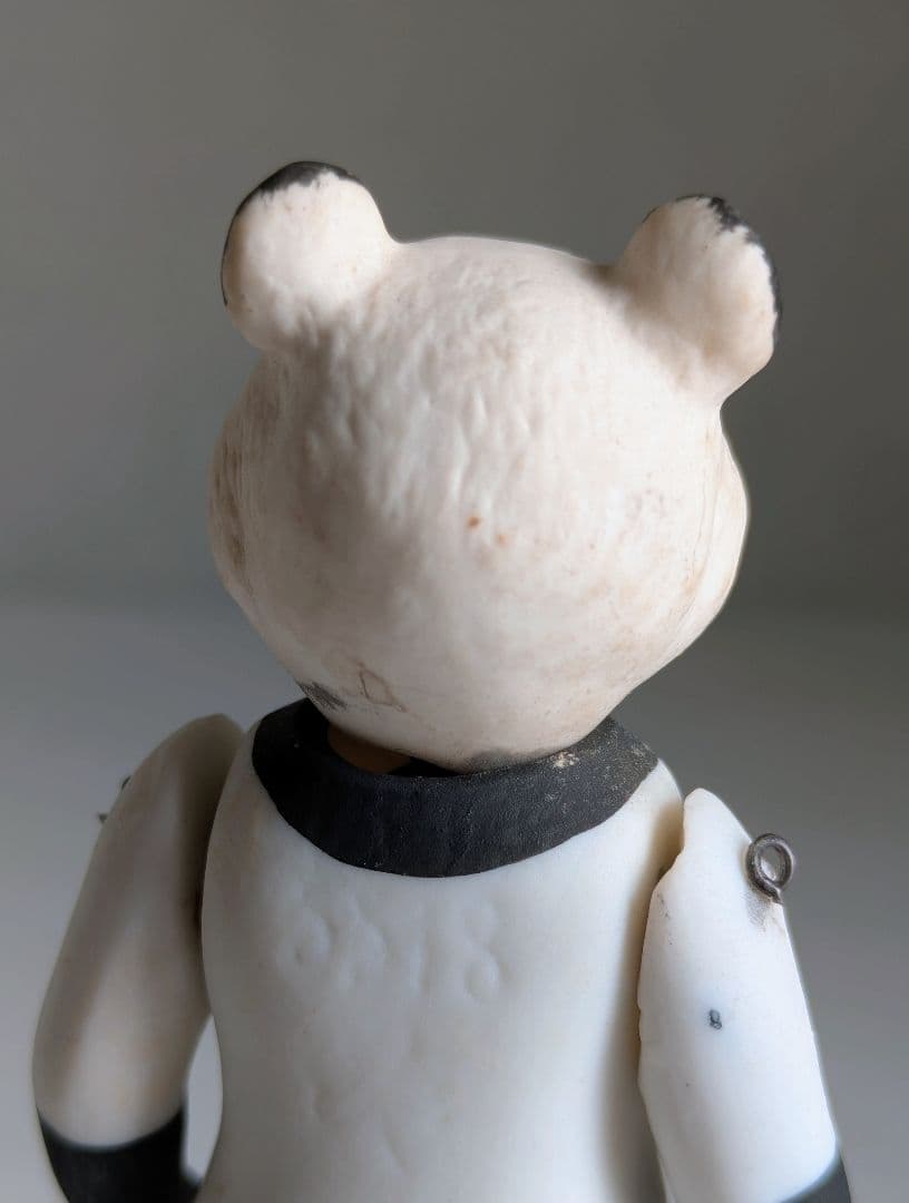 ミニョネット　ビスク　アンティーク　ヴィンテージ　ドイツ　パンダ
