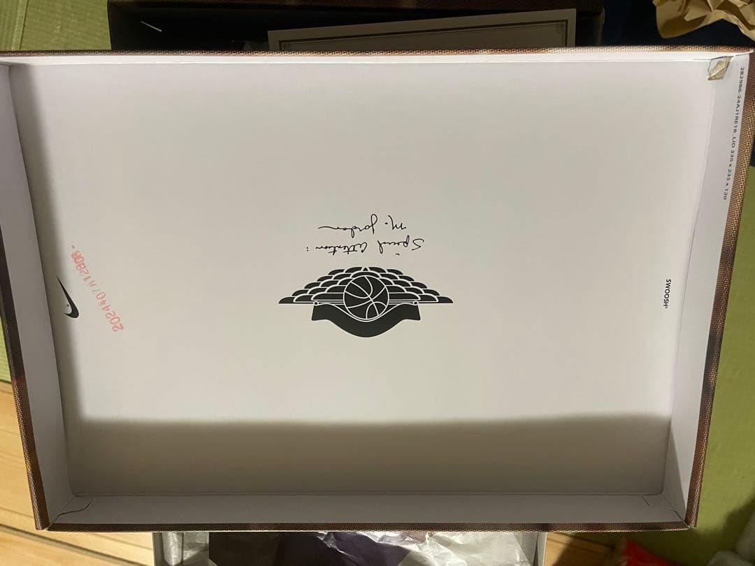 エアジョーダン1ハイOG ブラック/ホワイト/レッド 28.5cm