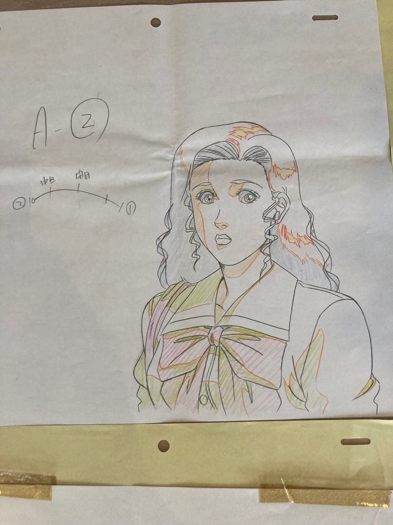 原画　SLAM DUNK 初期アニメ原画　本物　14枚　彩子