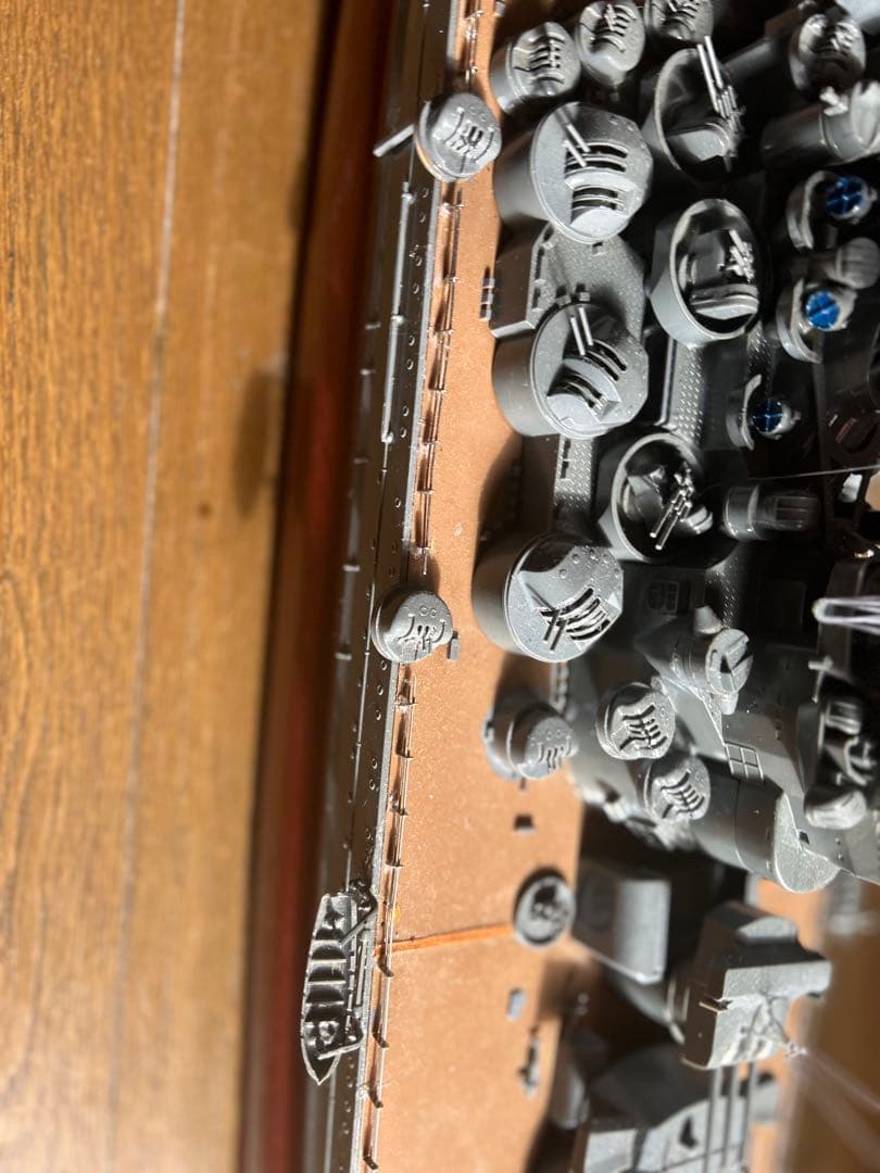 超大型戦艦大和1350mm製作完了しました。(1号作戦時)使用です。