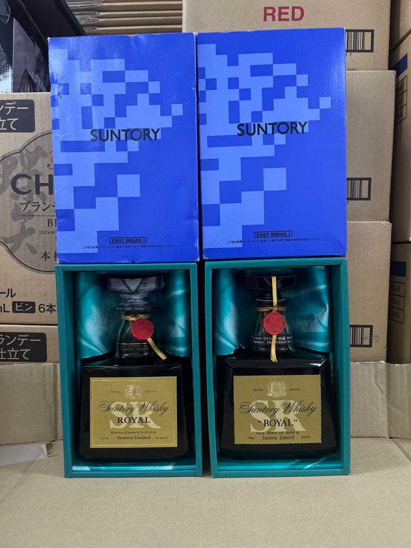 SUNTORY WHISKY 720ml 43% 箱付き2本セット