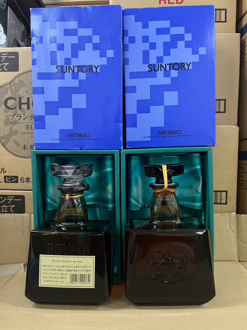 SUNTORY WHISKY 720ml 43% 箱付き2本セット