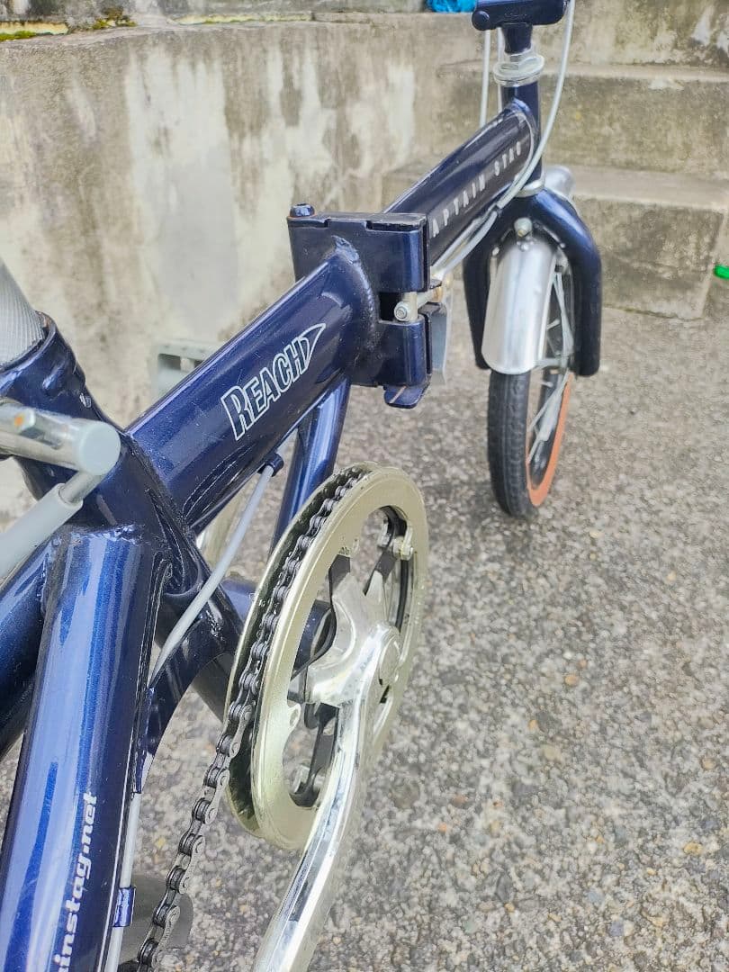 CAPTAIN STAG 折りたたみ自転車 6段