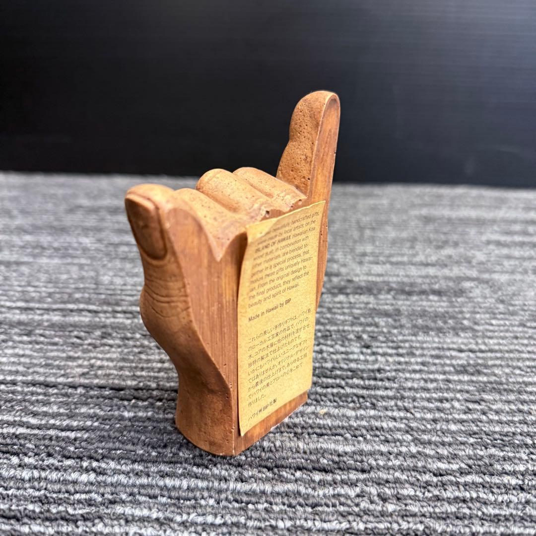 希少 ハワイアン BIP社 ハング・ルーズ ハンドオブジェ コアウッド