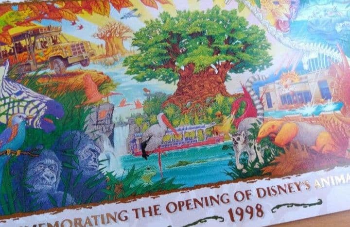 1998年レアグッズ!! 海外ディズニー WDW アニマルキングダム開業記念
