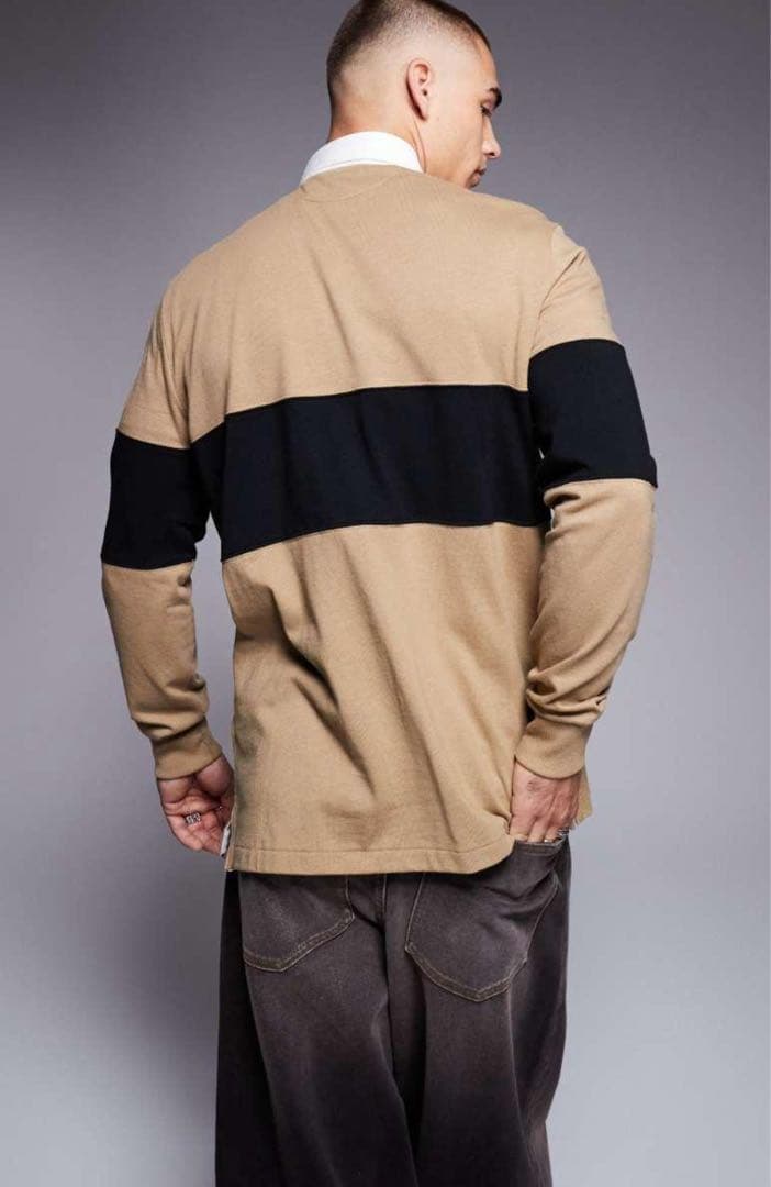 【希少】　ラルフローレン　ポロスポーツ　ラガーシャツ　ポロシャツ　長袖　ロンT