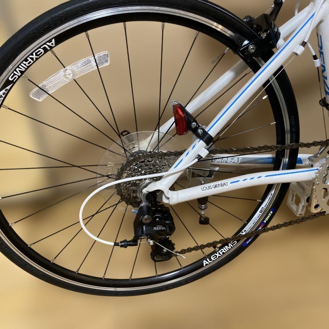 LOUIS GARNEAU REN4 ジュニア ロードバイク ホワイト 美品