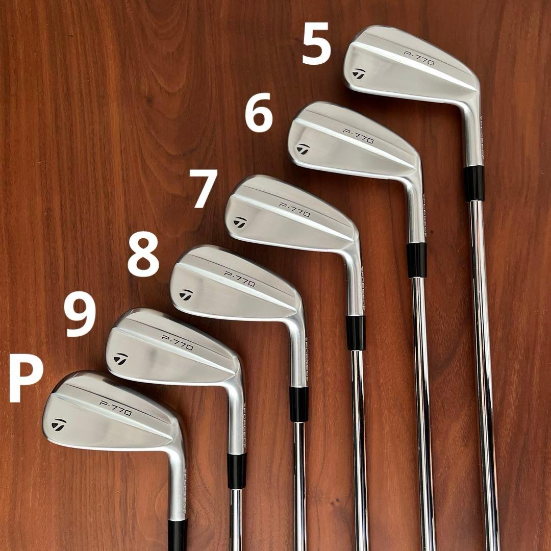 TaylorMade P770アイアン2024