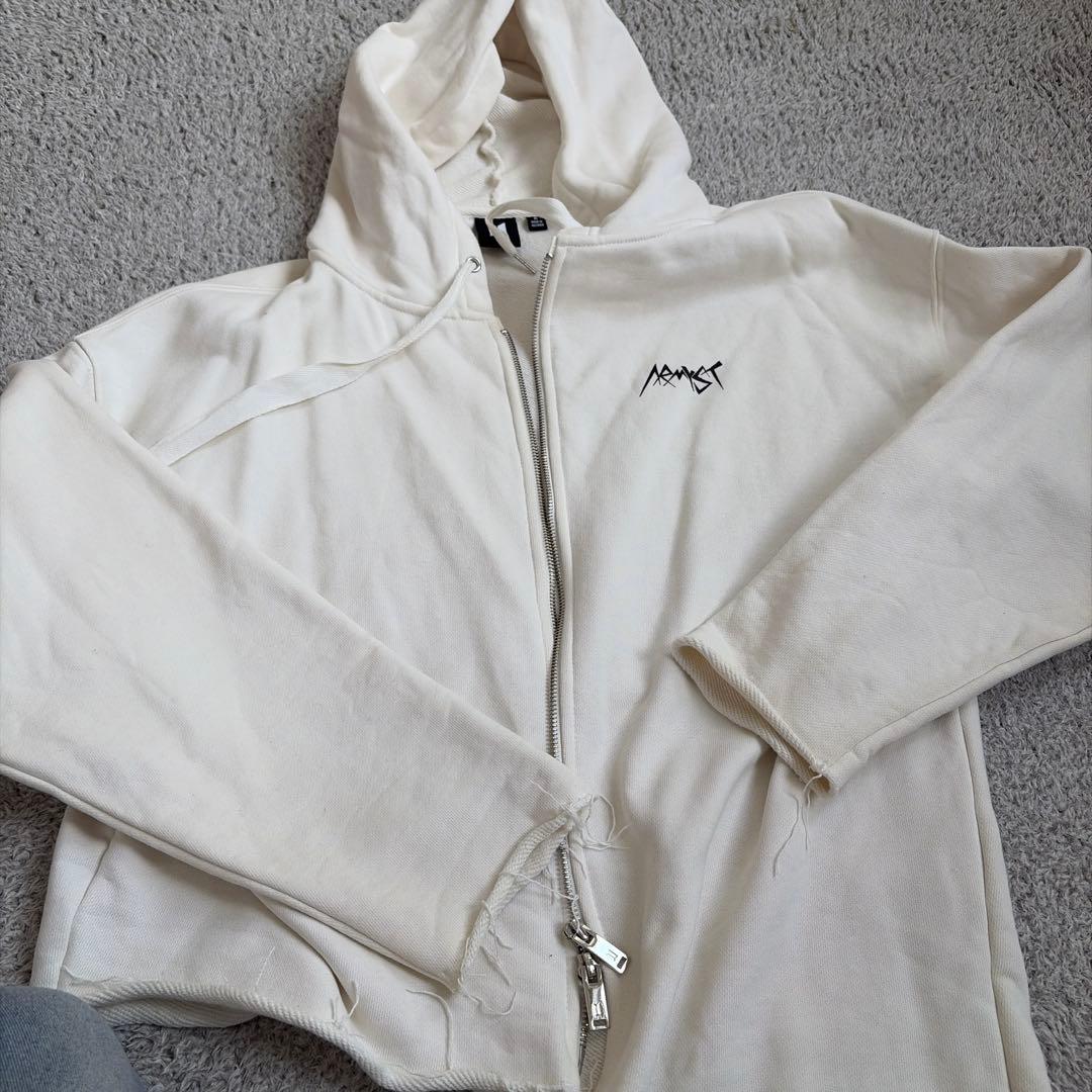 ARMYST ホワイト ジョングク パーカー