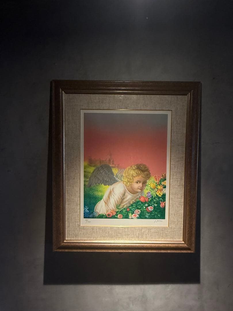 柳井伊都岐【まなざし】lithograph限定300