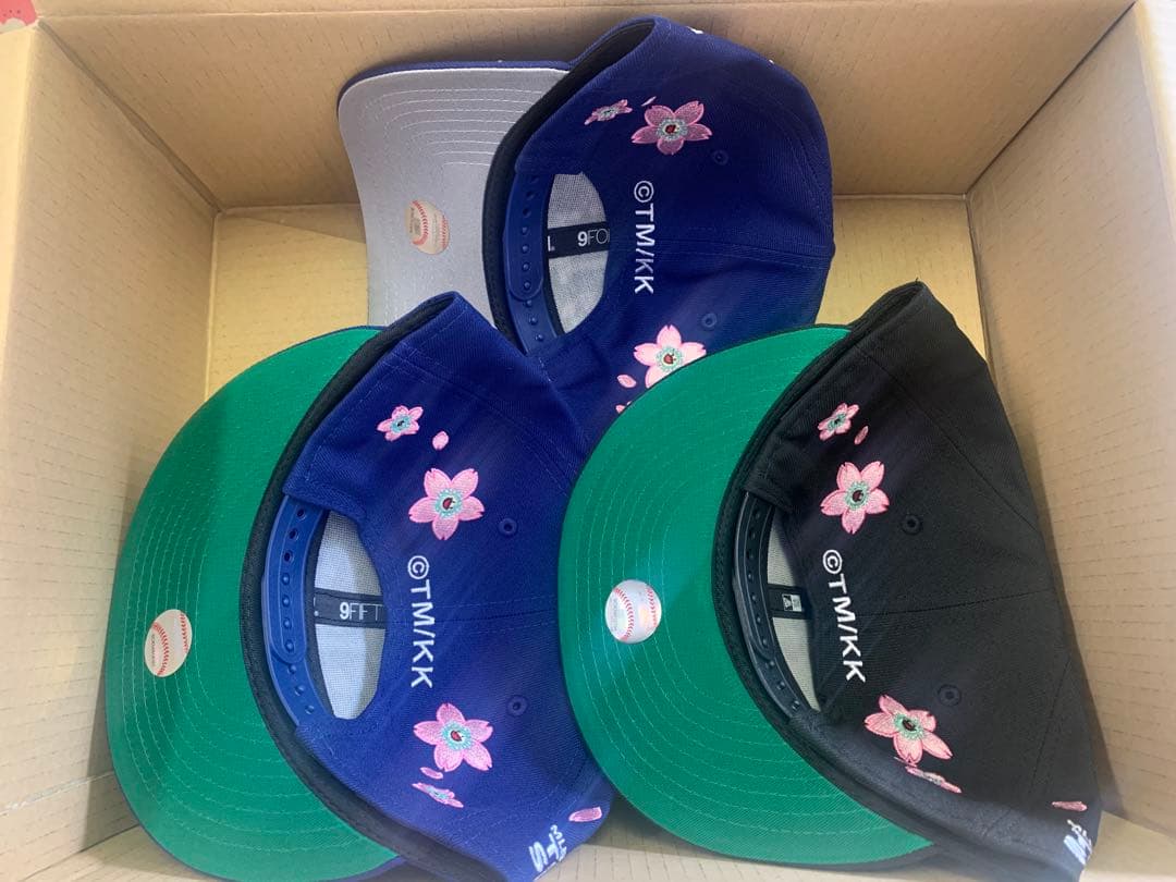 ドジャース　NEWERA キャップ 3個　村上隆　東京シリーズ　大谷　山本