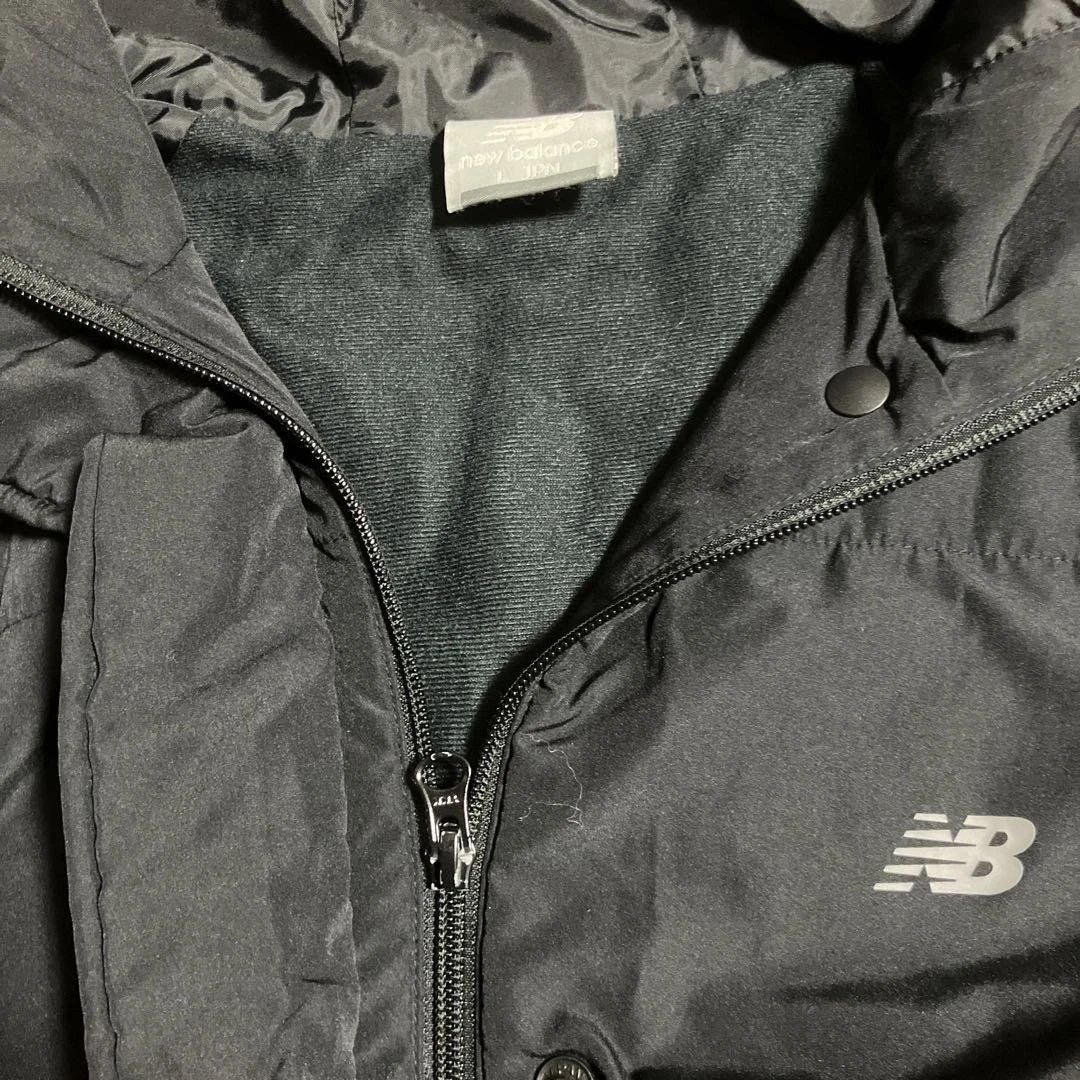 New Balance ベンチコート L ブラック