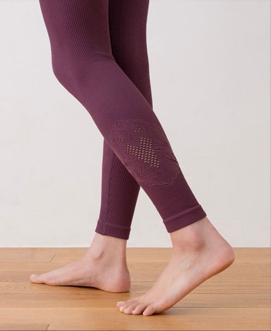 SUKALA アクティブデイジーレギンス ワイン Sサイズ