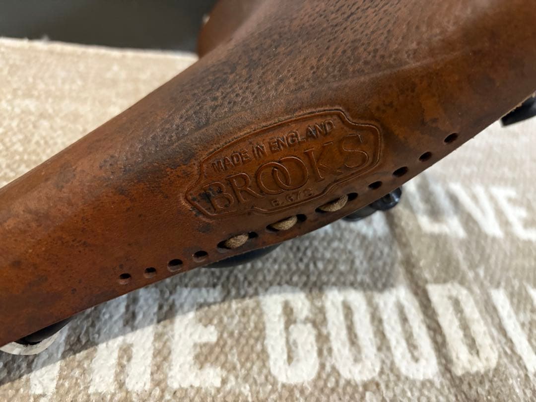 【モリー】ブルックス　レザーサドルB67-S AGED D-TAN