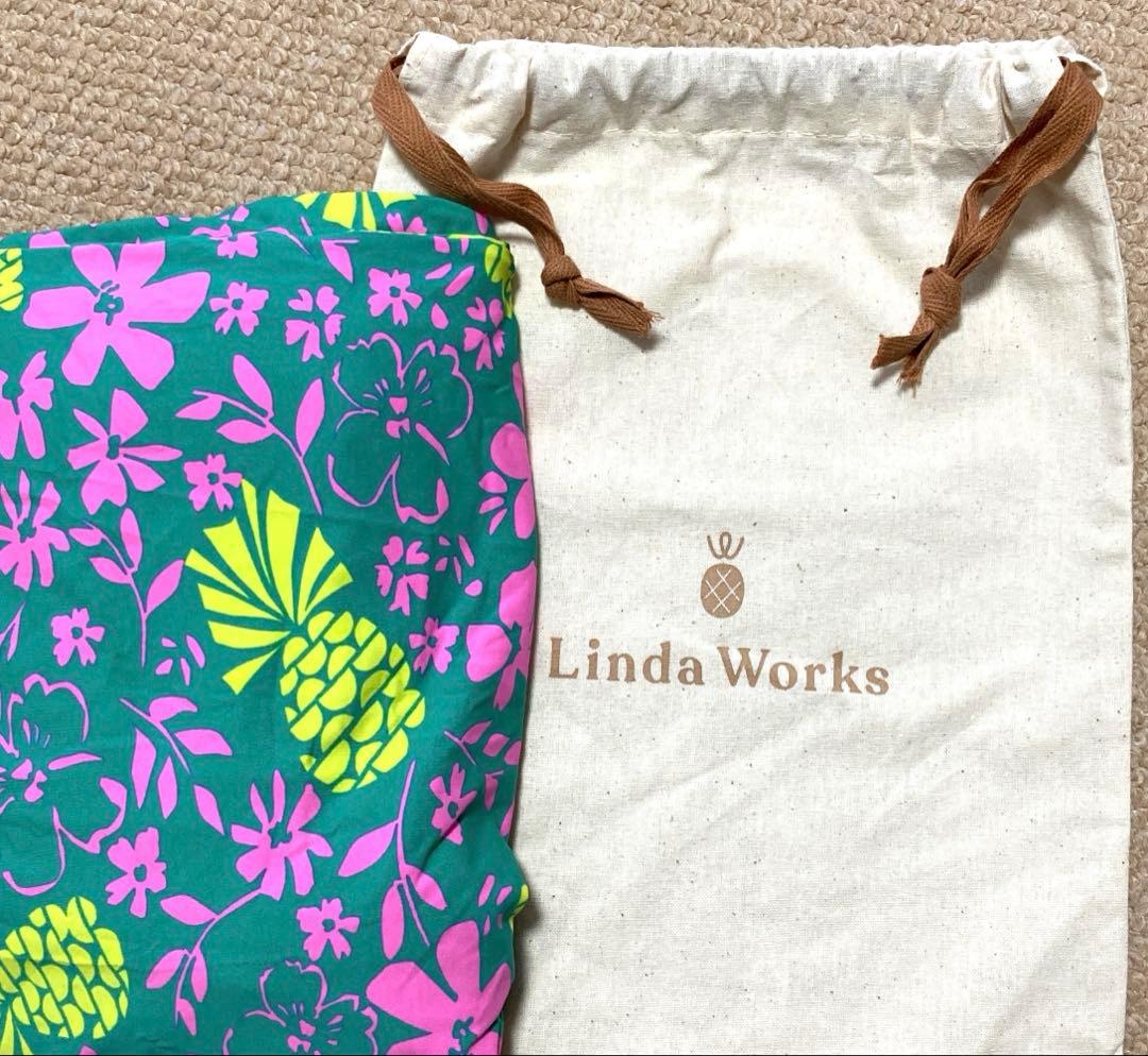 【限定値下げ】リンダワークス　アーヤパンツパイナップルドリーム　L
