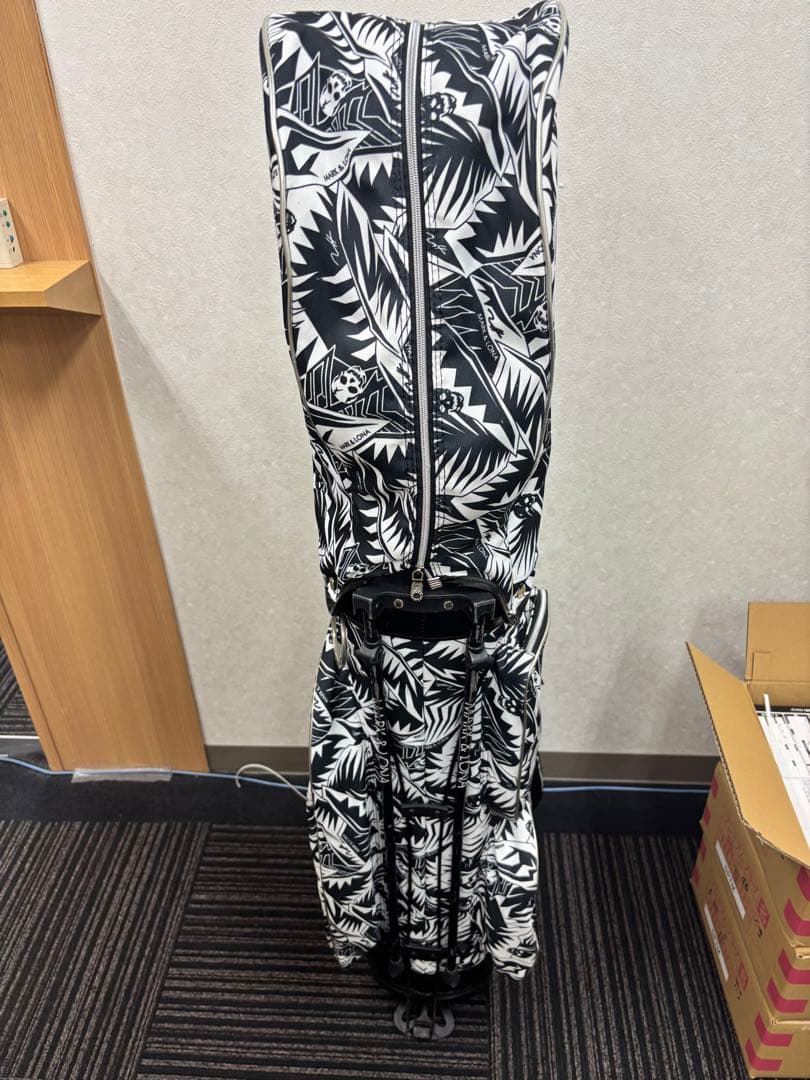 MARK&LONA ゴルフキャディバッグ トロピカル