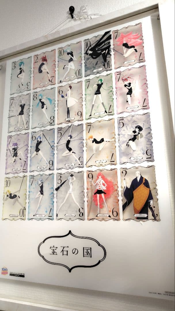【超希少】宝石の国　オールナイト上映限定　クリアポスター