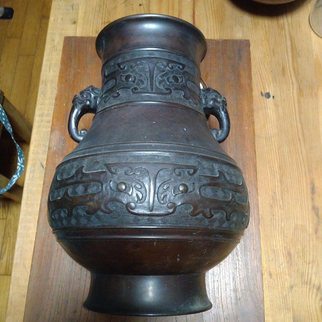 中国美術　古銅　花器　酒器　壺