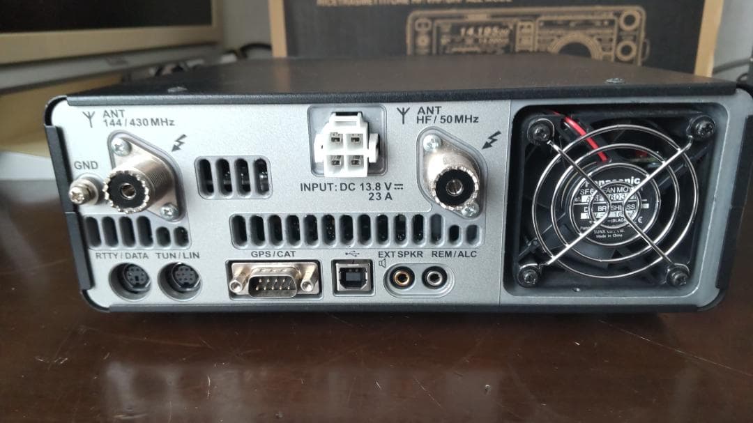 八重洲FT-991AM 50W 電源・STD マイク・SWR計　FT8ケーブル付