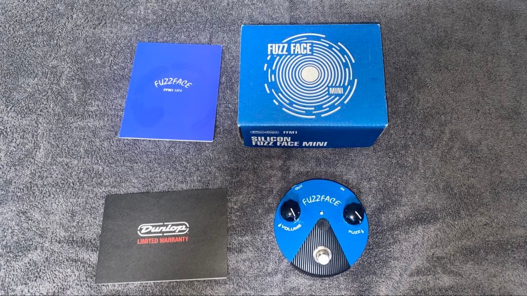 ギター JIM DUNLOP / FFM1 Fuzz Face Mini Silicon