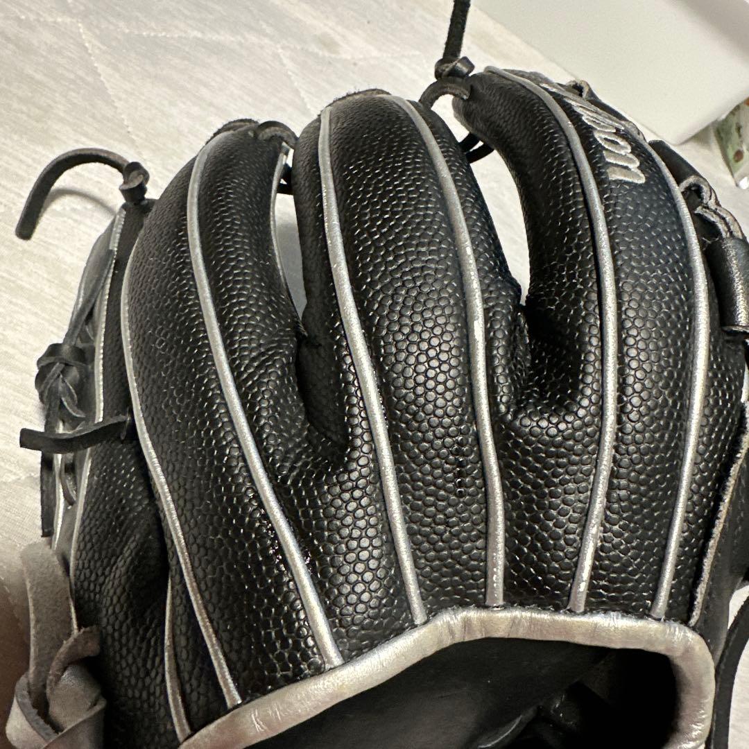 Wilson ブラック 軟式グローブ