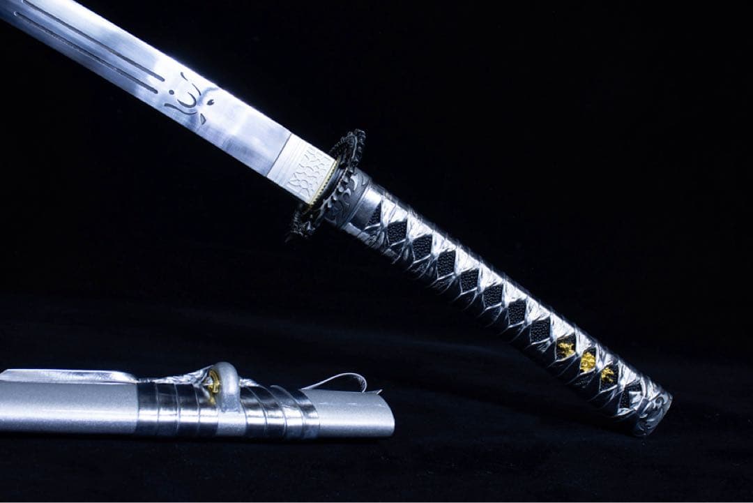 斬竜-高性能マンガン鋼 模造刀 居合刀 武士道 武具 漢剣 唐刀 手鍛造打