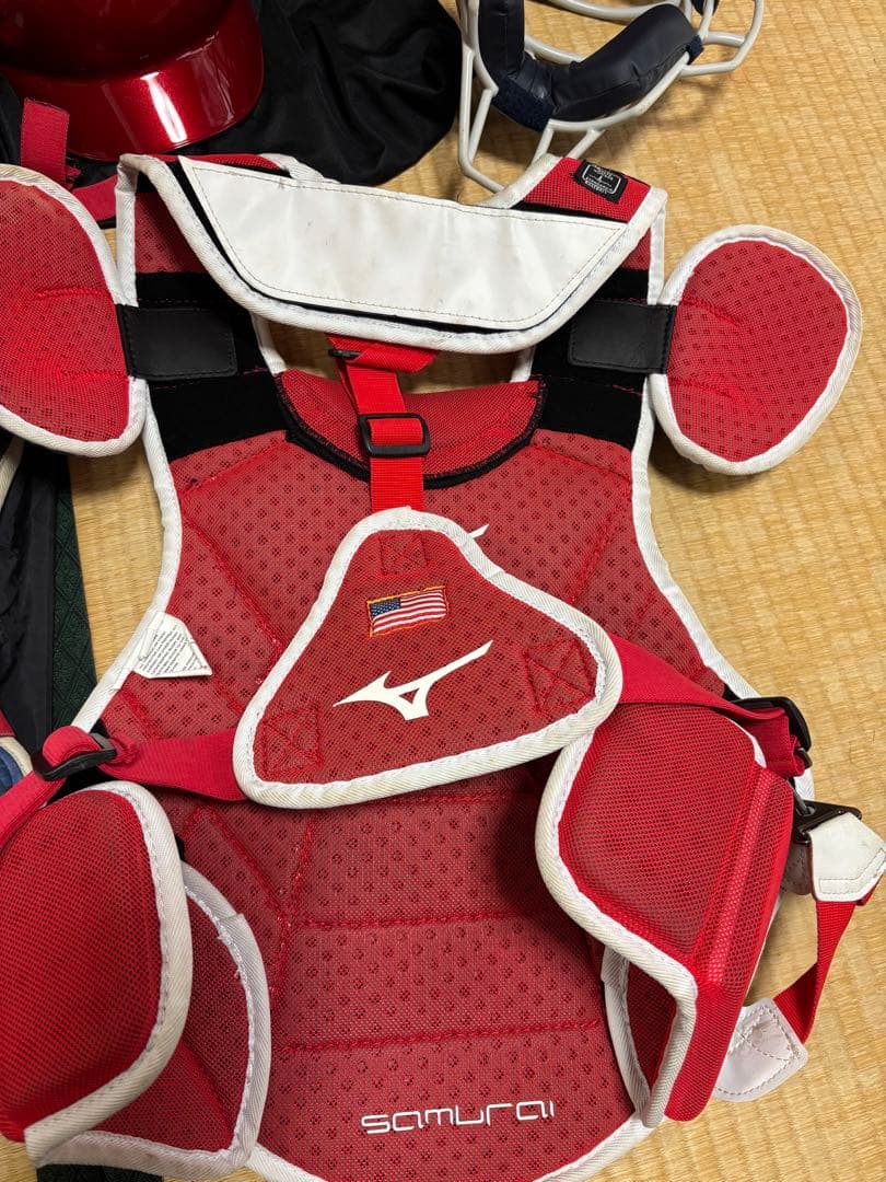 ミズノキャッチャー防具セット