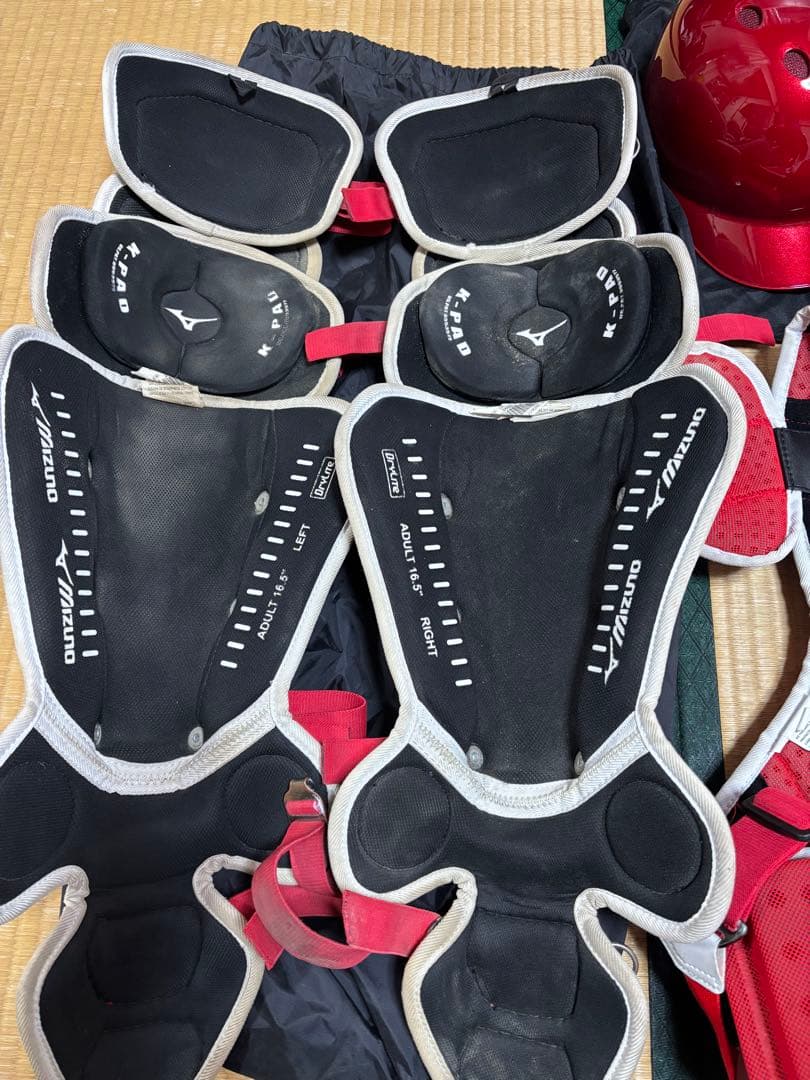 ミズノキャッチャー防具セット